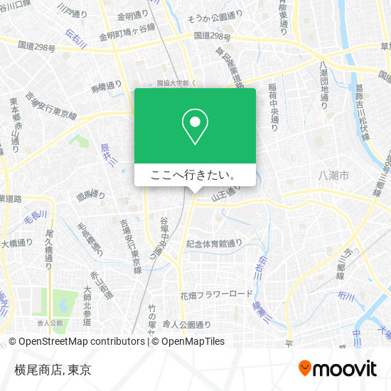 横尾商店地図