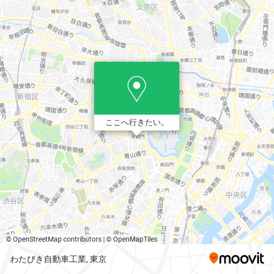 わたびき自動車工業地図