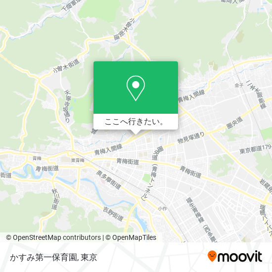 かすみ第一保育園地図