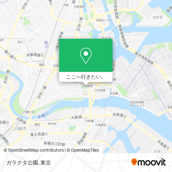 ガラクタ公園地図