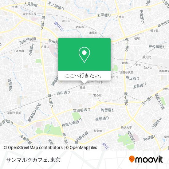 サンマルクカフェ地図