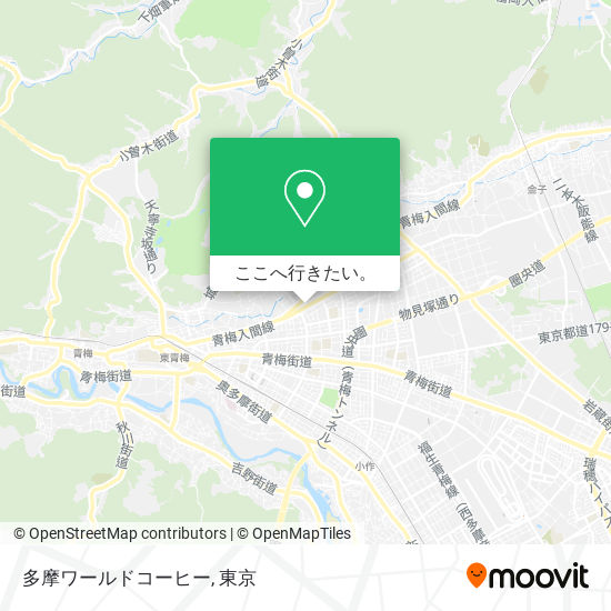 多摩ワールドコーヒー地図