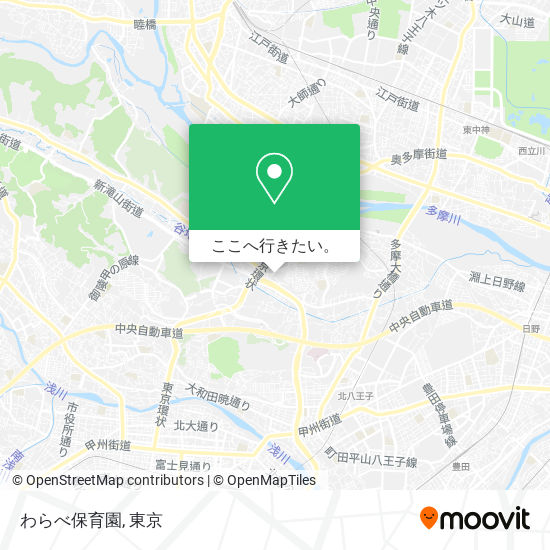 わらべ保育園地図