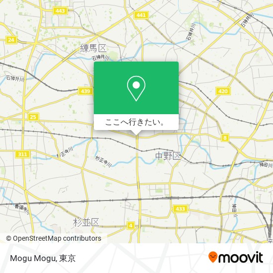 Mogu Mogu地図