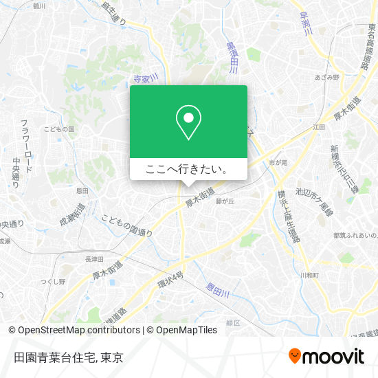 田園青葉台住宅地図