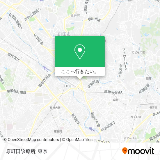 原町田診療所地図