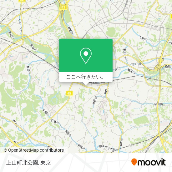 上山町北公園地図