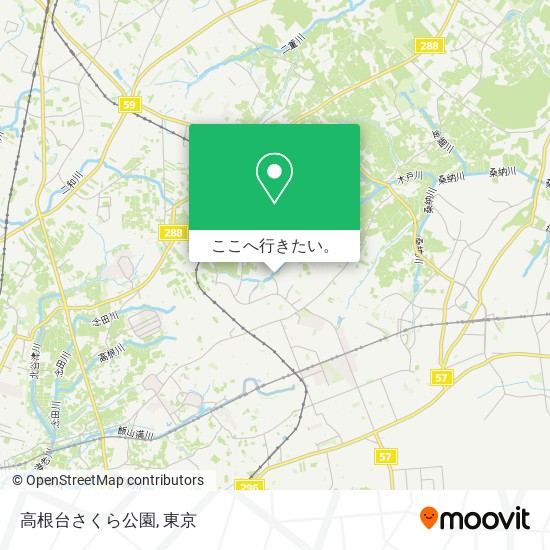 高根台さくら公園地図