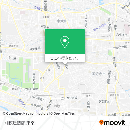 相模屋酒店地図