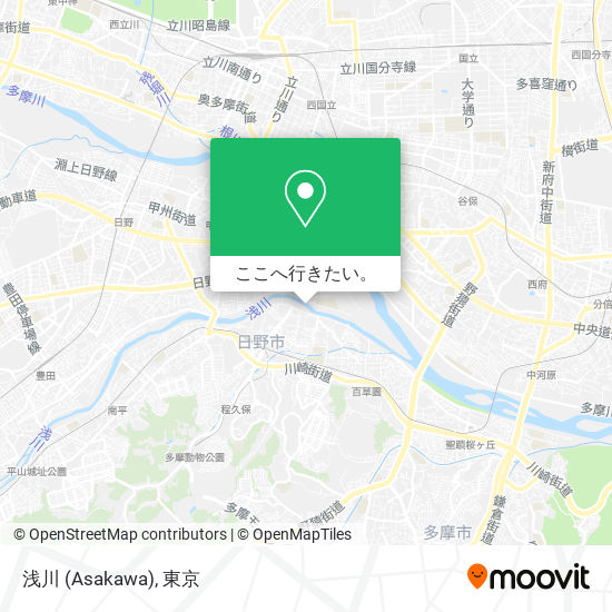 浅川 (Asakawa)地図