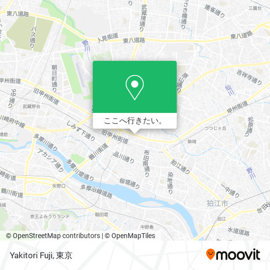 Yakitori Fuji地図