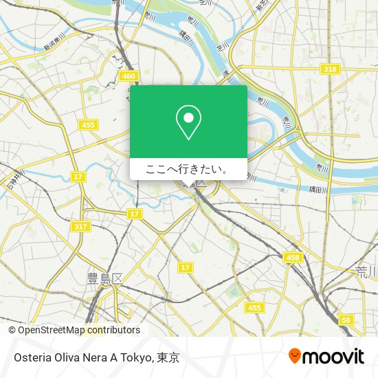 Osteria Oliva Nera A Tokyo地図