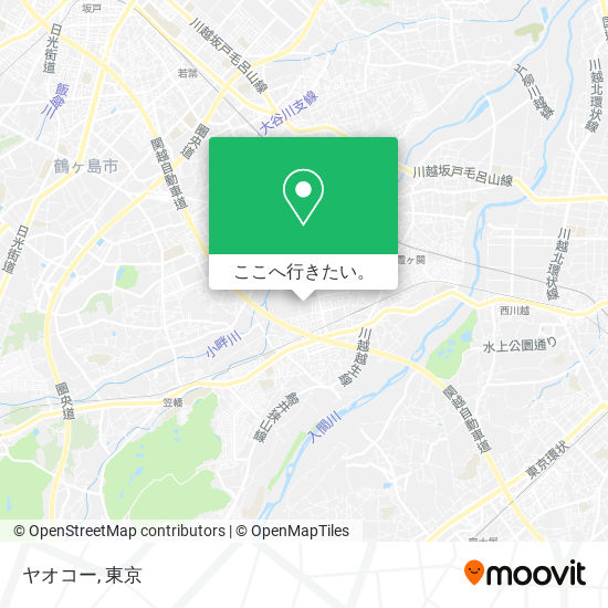 ヤオコー地図