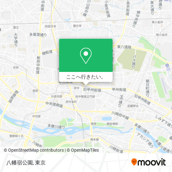 八幡宿公園地図