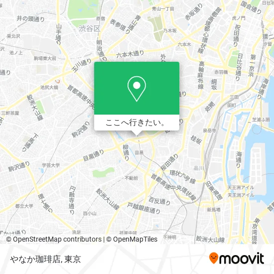 やなか珈琲店地図