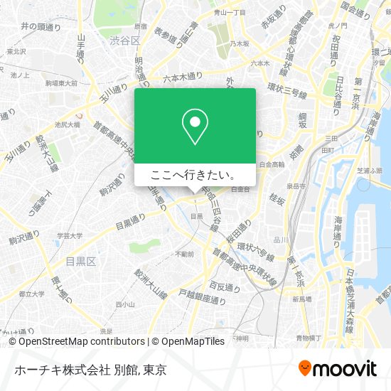 ホーチキ株式会社 別館地図