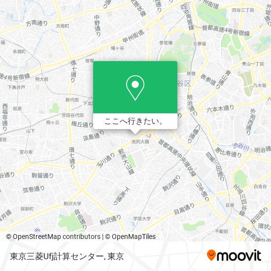東京三菱Ufj計算センター地図