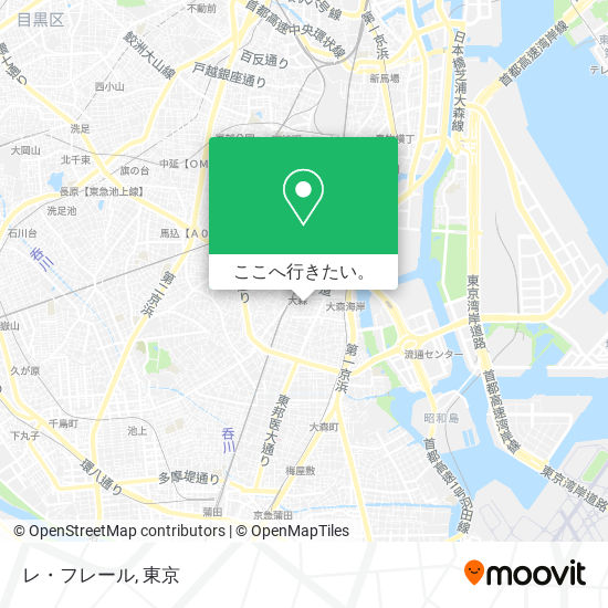 レ・フレール地図