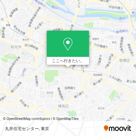 丸井住宅センター地図
