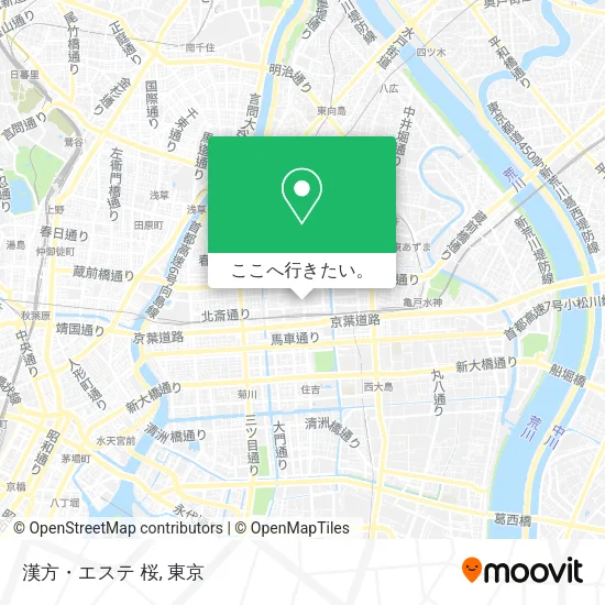 漢方・エステ 桜地図