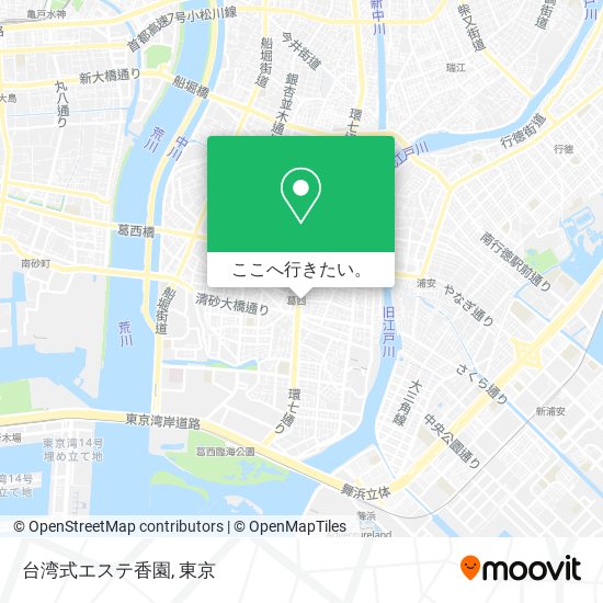 台湾式エステ香園地図