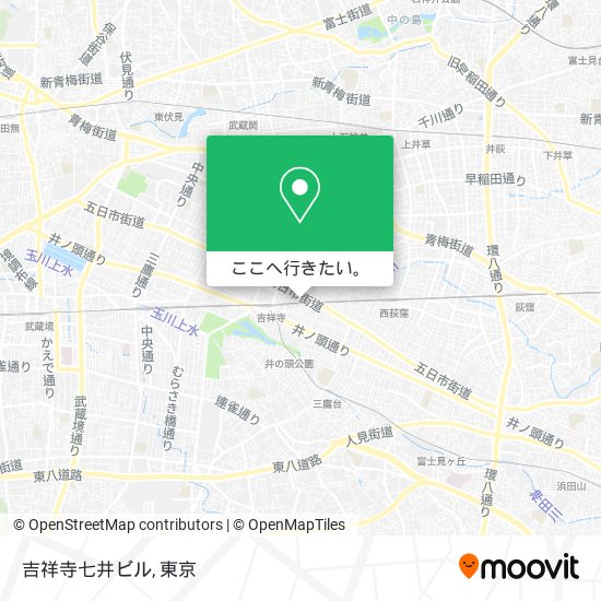 吉祥寺七井ビル地図