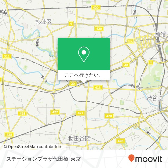 ステーションプラザ代田橋地図