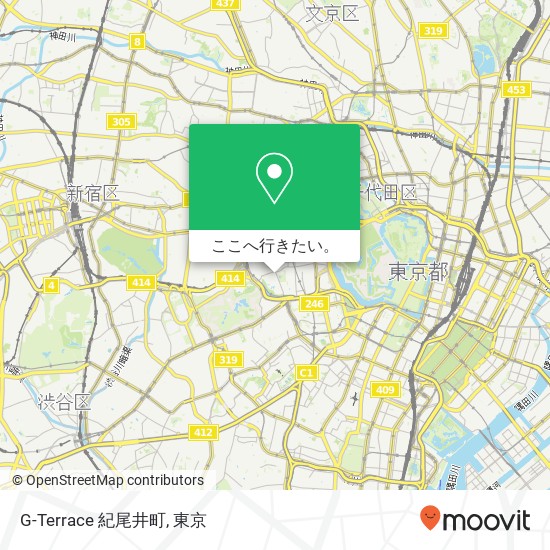 G-Terrace 紀尾井町地図