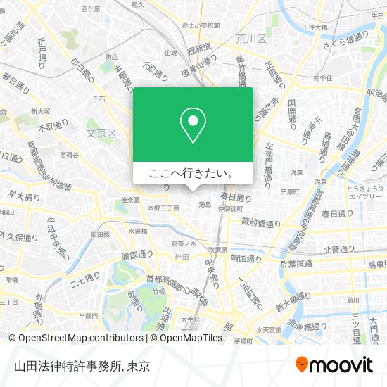 山田法律特許事務所地図