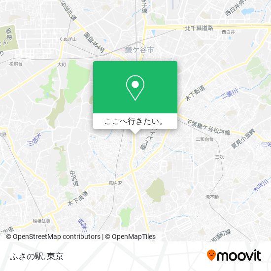 ふさの駅地図