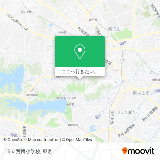 市立荒幡小学校地図