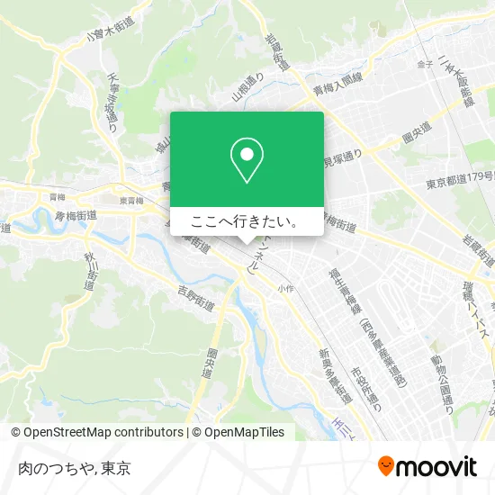 肉のつちや地図