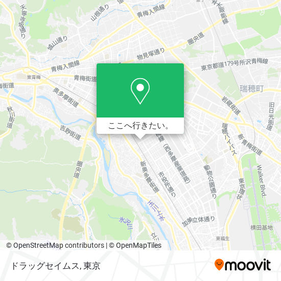 ドラッグセイムス地図