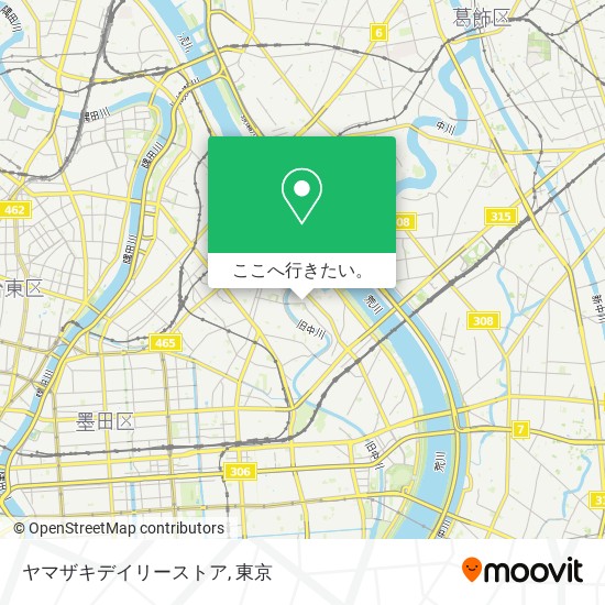 ヤマザキデイリーストア地図