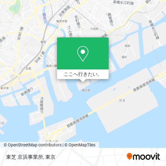 東芝 京浜事業所地図