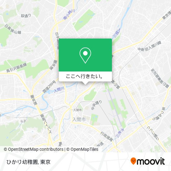 ひかり幼稚園地図