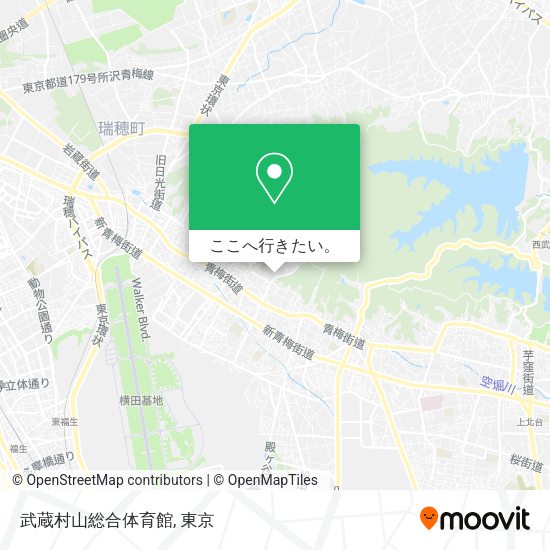 武蔵村山総合体育館地図