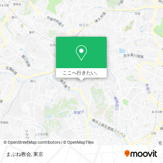 まぶね教会地図