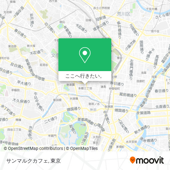 サンマルクカフェ地図