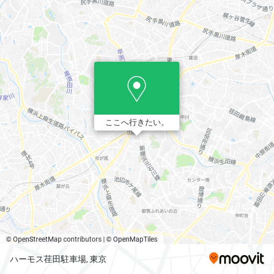 ハーモス荏田駐車場地図
