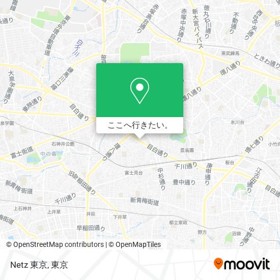 Netz 東京地図