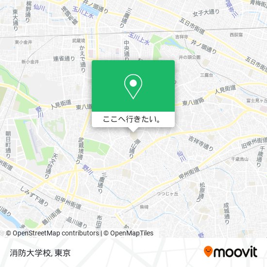 消防大学校地図