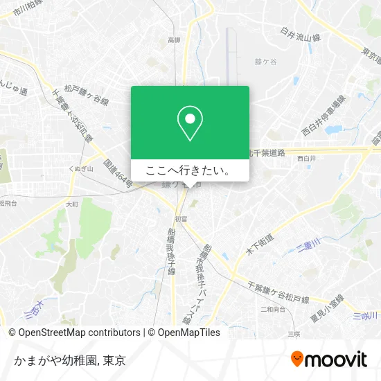 かまがや幼稚園地図