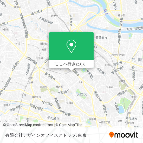 有限会社デザインオフィスアドップ地図