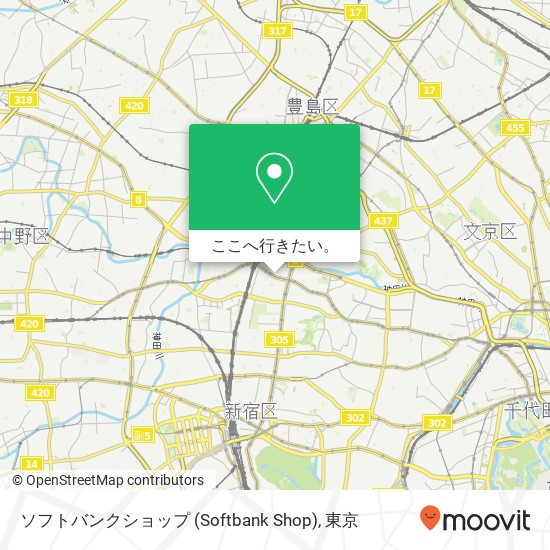 ソフトバンクショップ (Softbank Shop)地図
