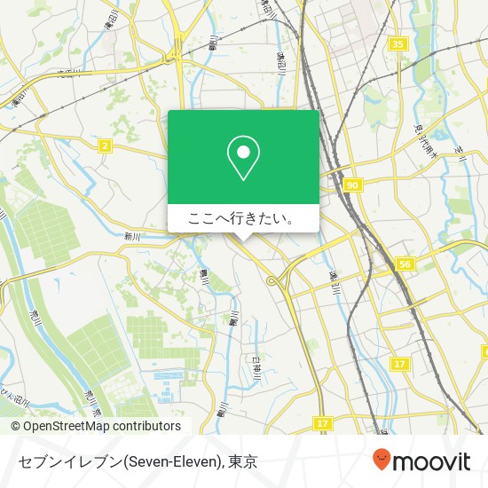 セブンイレブン(Seven-Eleven)地図