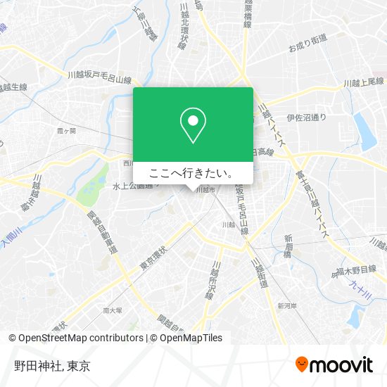 野田神社地図