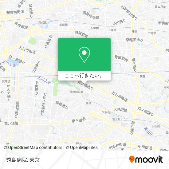 秀島病院地図