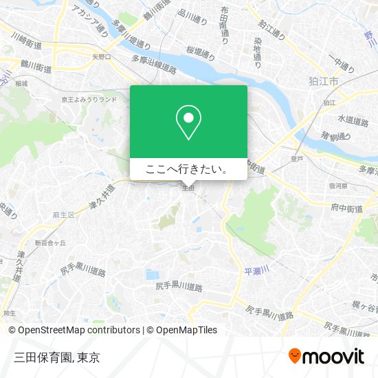 三田保育園地図