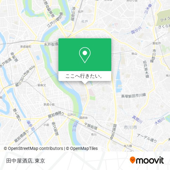田中屋酒店地図